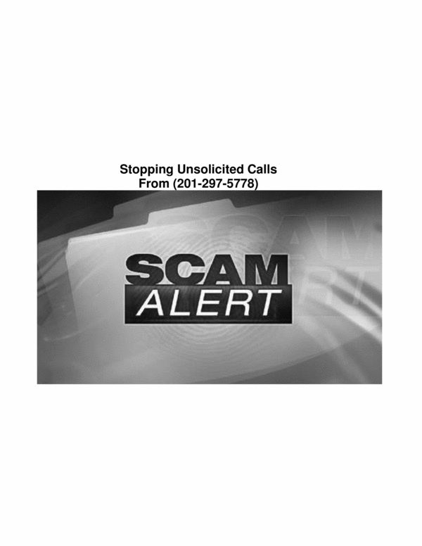 Product picture Stop Unsolicited Calls